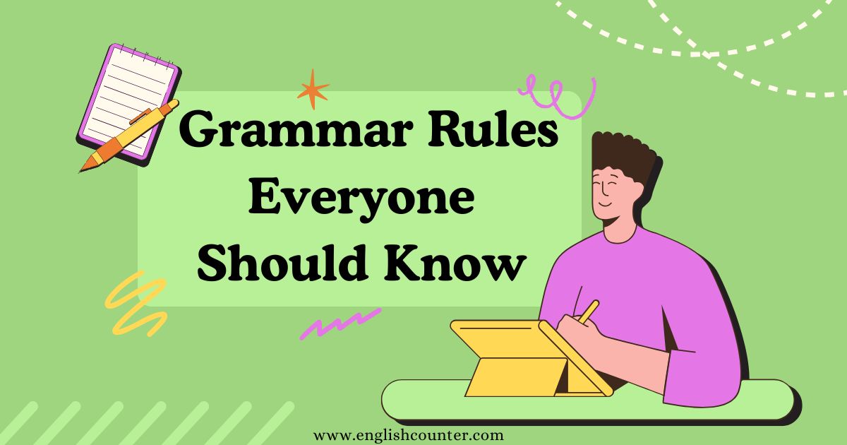 English Grammar Rules