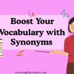 Synonyms List in English